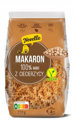 Novelle makaron z ciecierzycy ŚWIDERKI 250 g