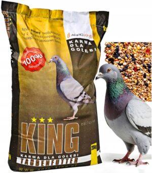 Karma dla gołębi uniwersalna Agro King 25kg